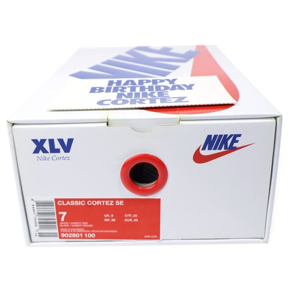 NIKE(ナイキ) CLASSIC CORTEZ Forrest Gump クラシックコルテッツ フォレストガンプ ローカットスニーカー シューズ ホワイト/レッド/ブルー 902801-100 レディース