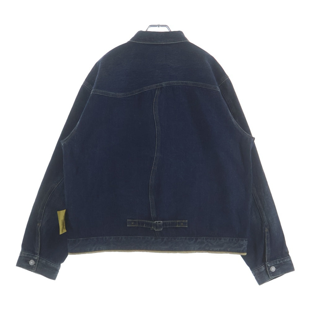 UNDERCOVER(アンダーカバー) 26SS but beautiful BUT 復刻 ユーズド加工デニムジャケット 歪みジャケット インディゴ UC1F4204-1