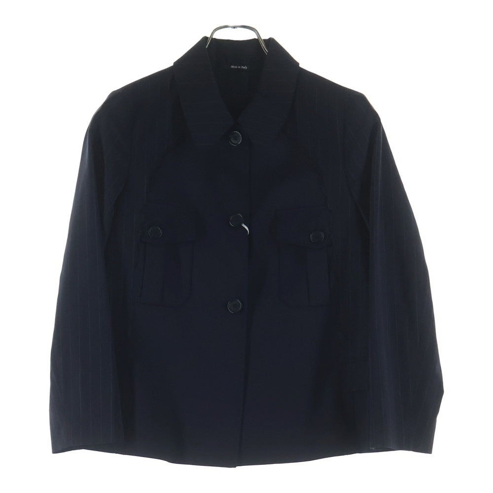 Maison Margiela(メゾンマルジェラ) 17SS ウール テーラードジャケット レディース ネイビー S51BN0270