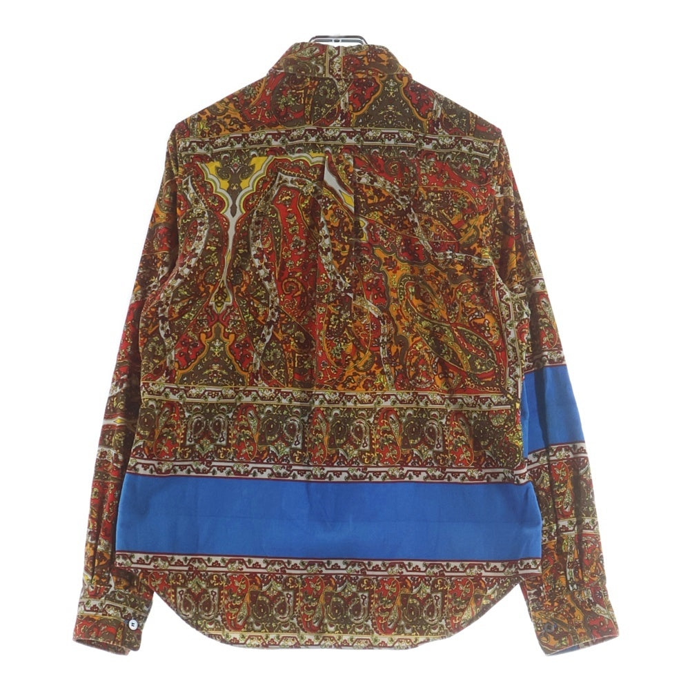 COMME des GARCONS(コムデギャルソン) Cotton Paisley Shirt コットン ペイズリー 長袖シャツ マルチ GB-040350
