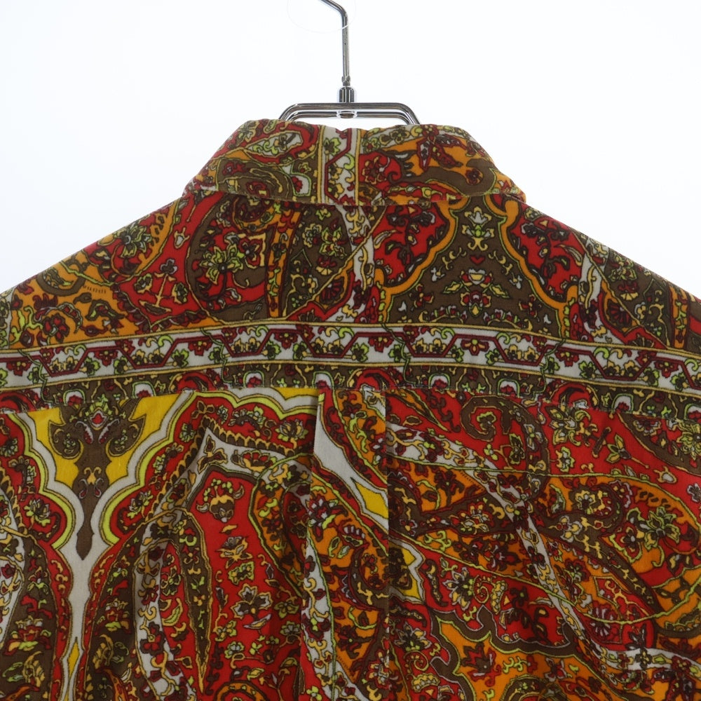 COMME des GARCONS(コムデギャルソン) Cotton Paisley Shirt コットン ペイズリー 長袖シャツ マルチ GB-040350