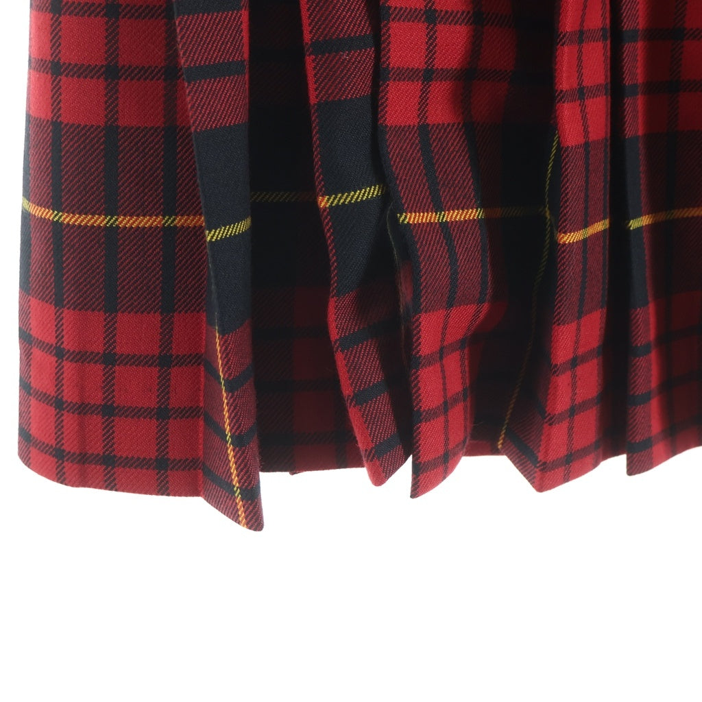 Alexander McQueen(アレキサンダーマックイーン) Plaid Pleated Skirt