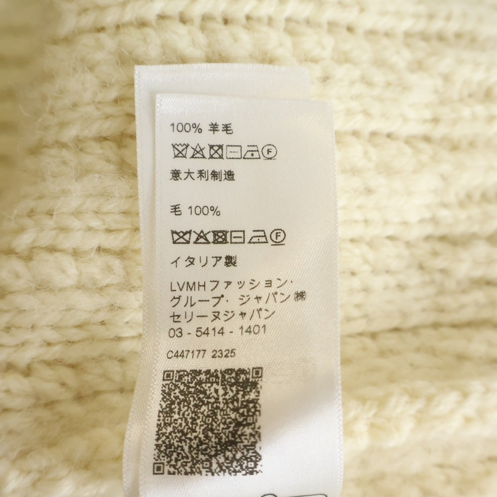 CELINE(セリーヌ) トリオンフロゴ クルーネックニット セーター アイボリー 2AH87050V.01YV レディース