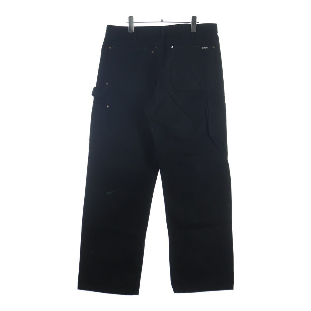 KAMIYA(カミヤ) 24SS BORO Duck Painter Pants ボロダックペインターパンツ ブラック G11PT026