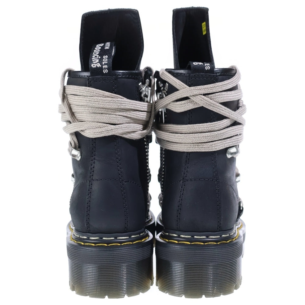 Dr.Martens(ドクターマーチン) ×Rick Owens 1460 Quad Sole Mega Lace Boot リックオウエンス メガレースブーツ ブラック UK5 DW02E6812 8001