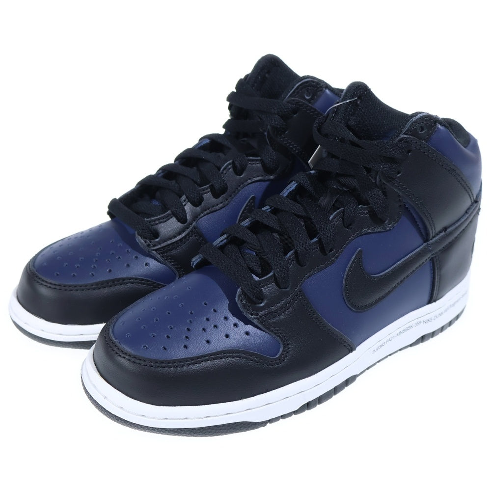 NIKE(ナイキ) ×FRAGMENT DUNK HIGH TOKYO フラグメント ダンク 東京 ハイカットスニーカー ネイビー US6/24cm DJ0383-400 レディース