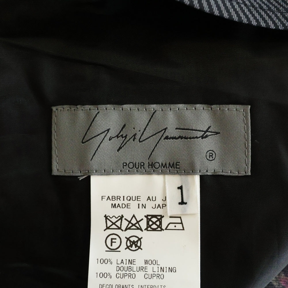 Yohji Yamamoto POUR HOMME(ヨウジヤマモト プールオム) 23AW ドレープ