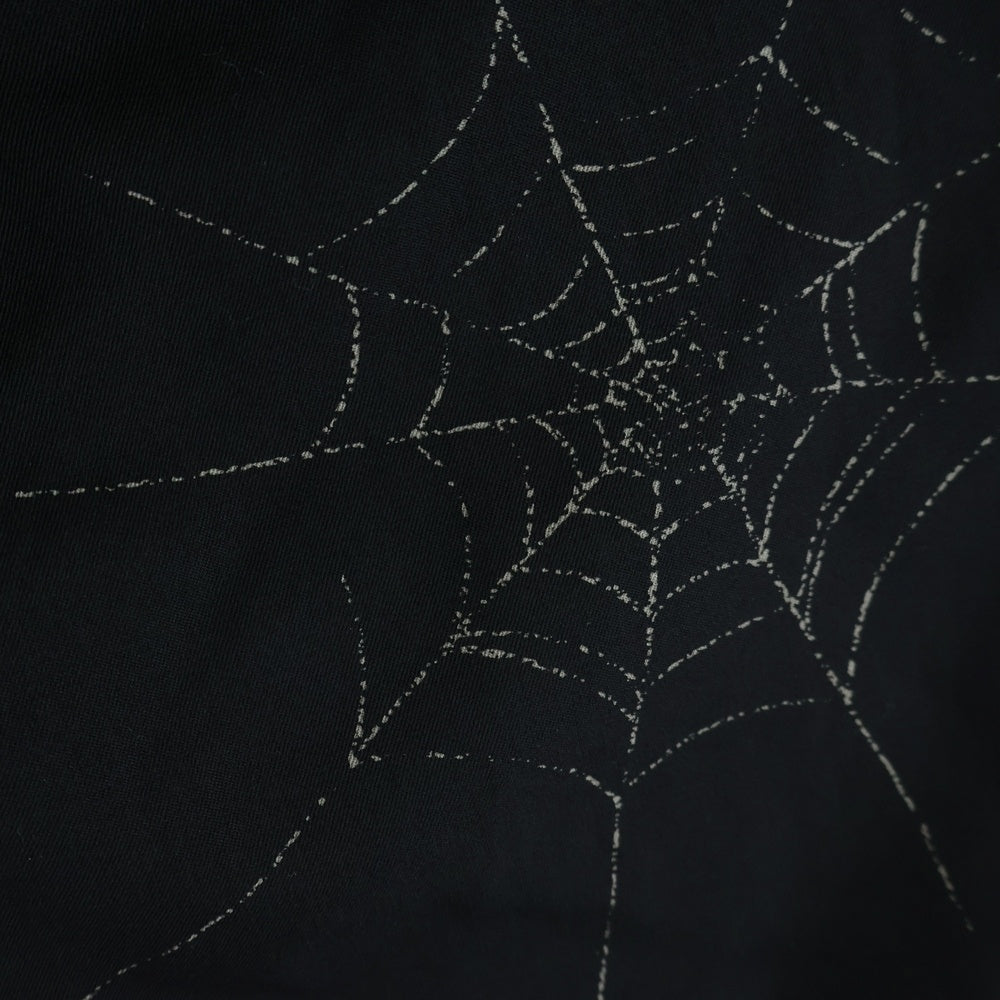BLACK Scandal Yohji Yamamoto(ブラックスキャンダルヨウジヤマモト) 18AW 蜘蛛の巣柄バルーンパンツ ブラック HV-P40-192