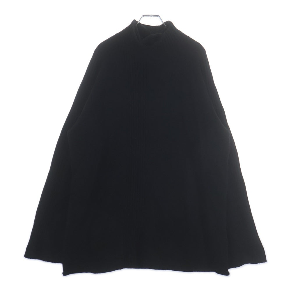 Yohji Yamamoto POUR HOMME(ヨウジヤマモト プールオム) レイヤードタートルネックニット HR-K08-190 ブラック