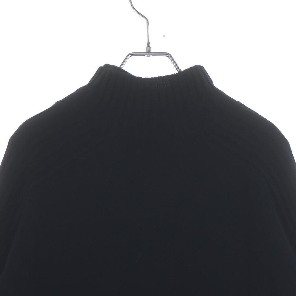 Yohji Yamamoto POUR HOMME(ヨウジヤマモト プールオム) レイヤードタートルネックニット HR-K08-190 ブラック