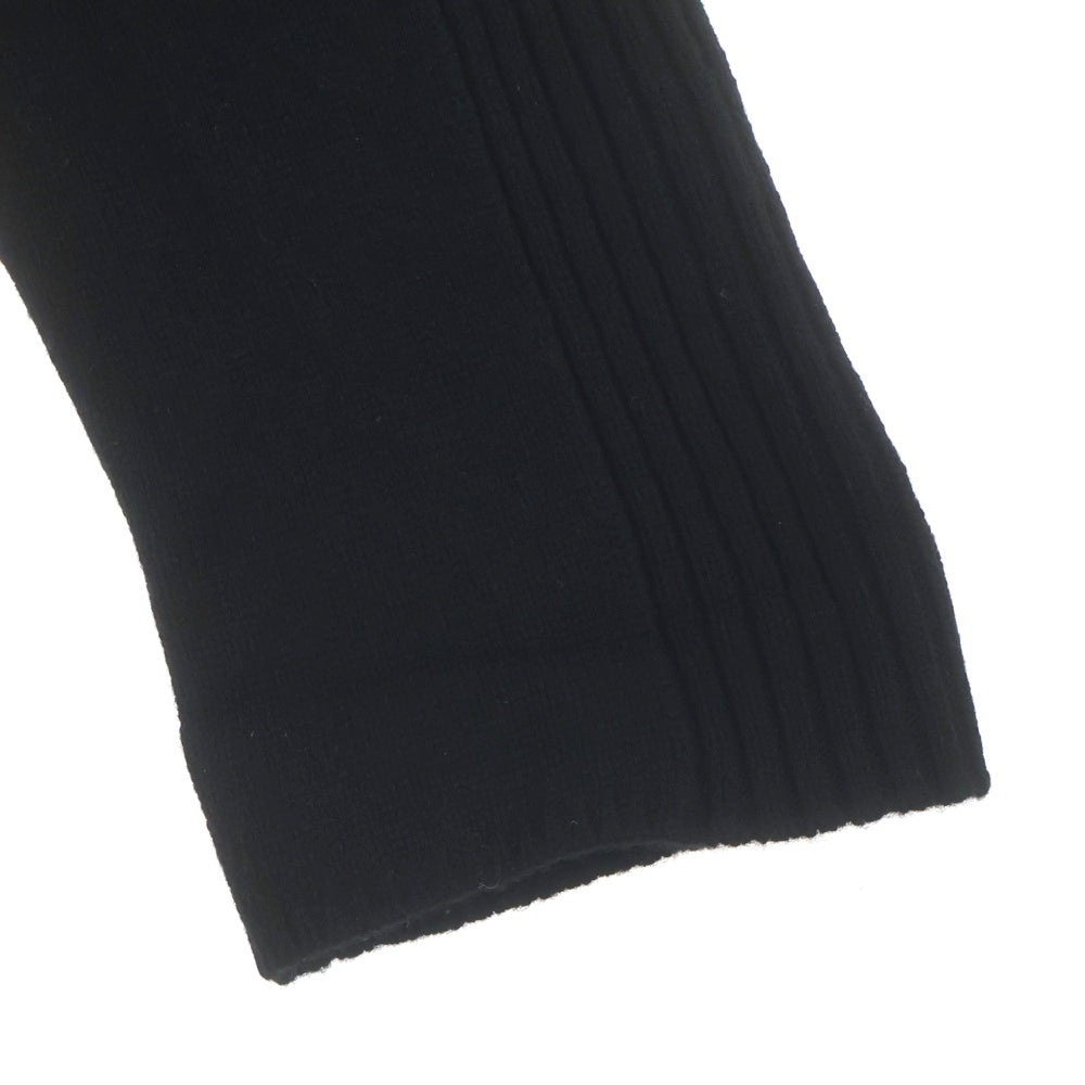 Yohji Yamamoto POUR HOMME(ヨウジヤマモト プールオム) レイヤードタートルネックニット HR-K08-190 ブラック