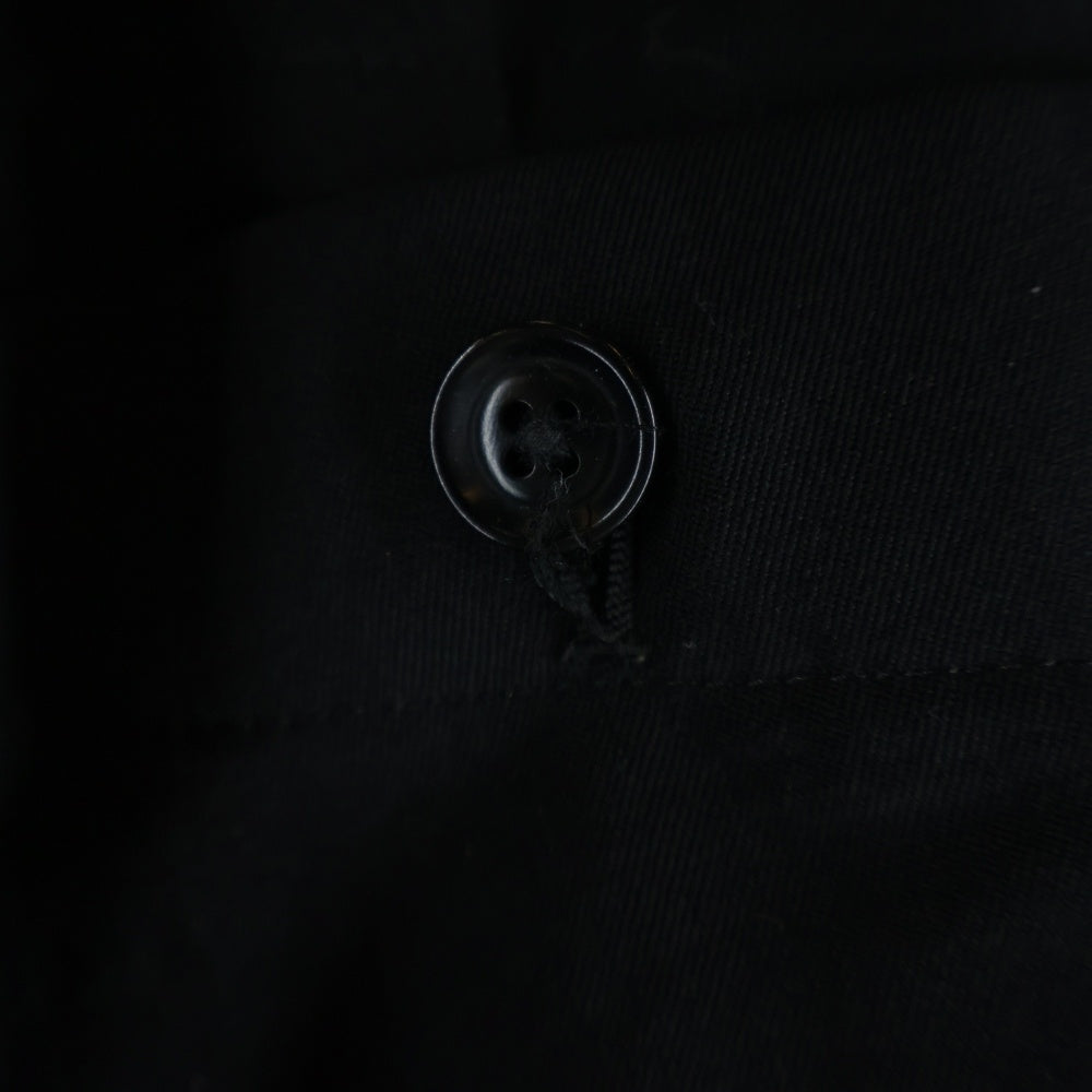 Yohji Yamamoto POUR HOMME(ヨウジヤマモト プールオム) 17AW シワギャバ サルエルパンツ ブラック HK-P64-100