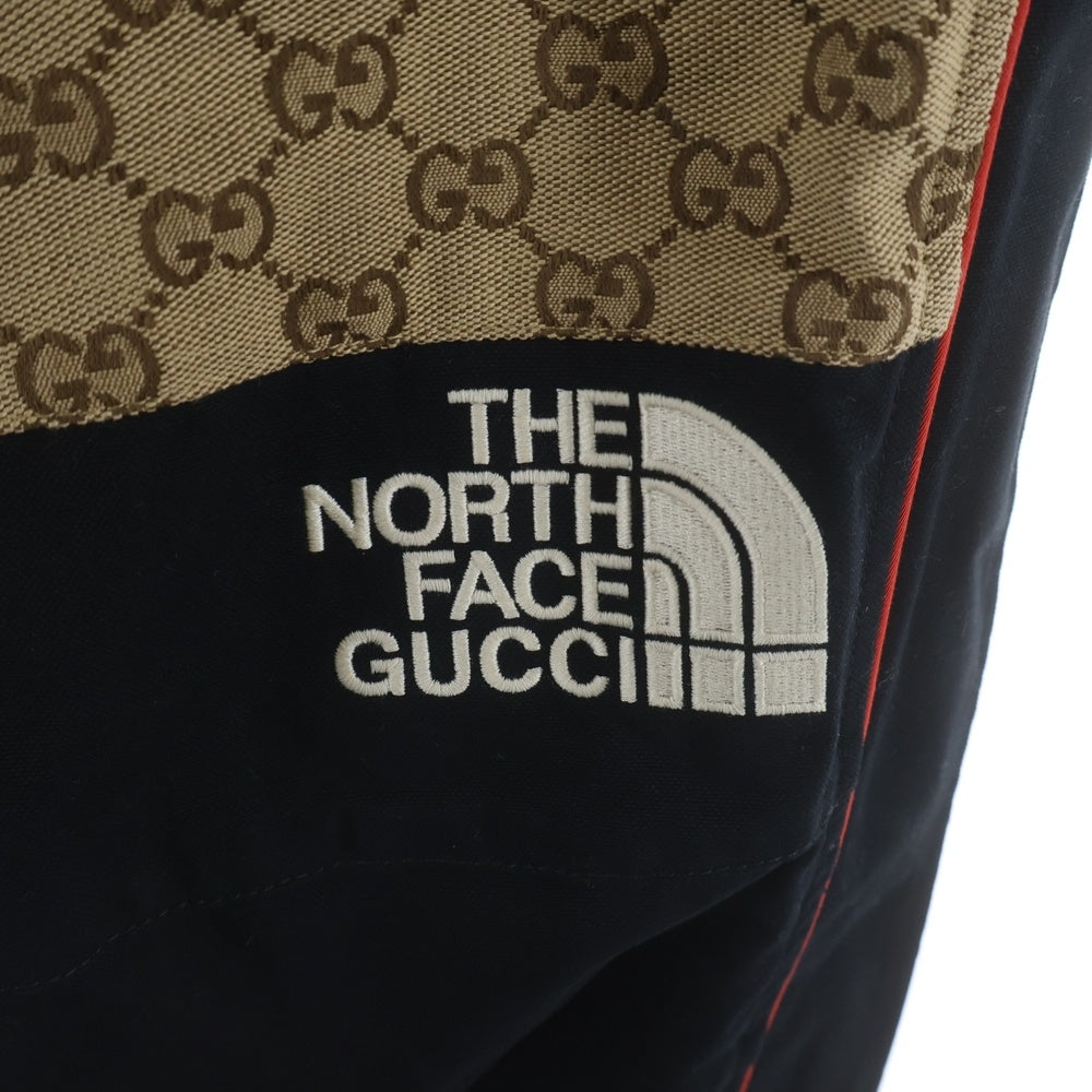GUCCI(グッチ) xThe North Face ザノースフェイス GGジャガードパンツ ベージュ 671191 ZAHP0