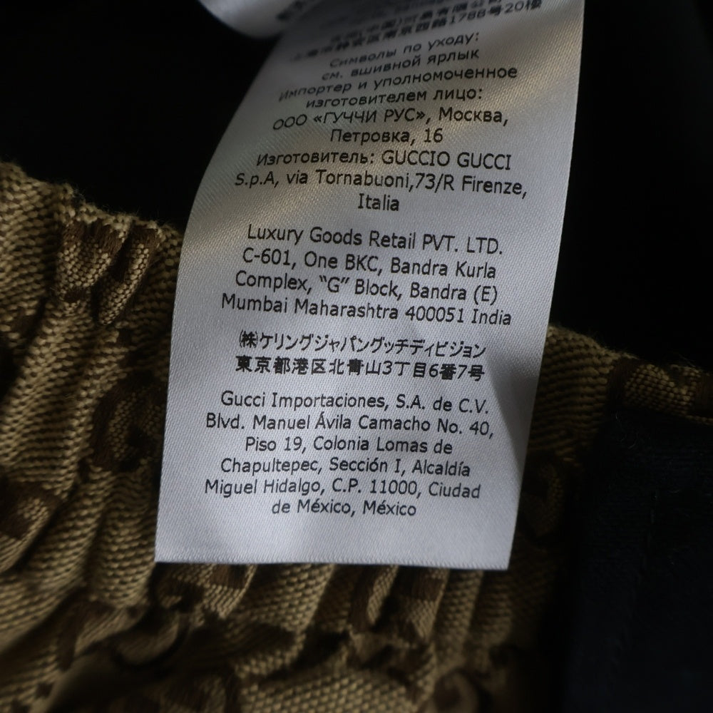 GUCCI(グッチ) xThe North Face ザノースフェイス GGジャガードパンツ ベージュ 671191 ZAHP0
