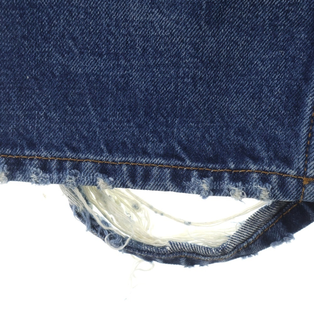 BALENCIAGA(バレンシアガ) SLIM FIT JEANS スリム フィット ジーンズ デニムパンツ インディゴ 697885 TBP48