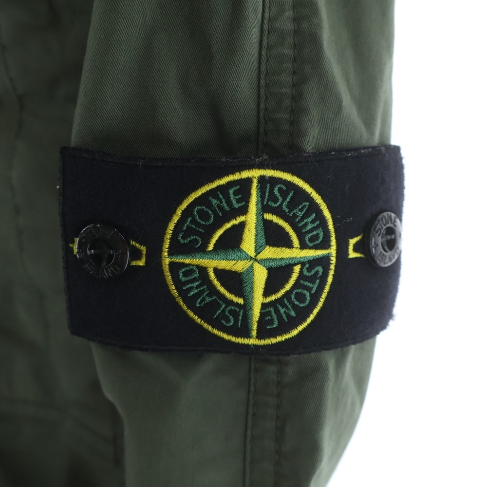 STONE ISLAND(ストーンアイランド) Cotton Twill Stretch-TC Loose Cargo Pants カーゴパンツ 811532910 オリーブ