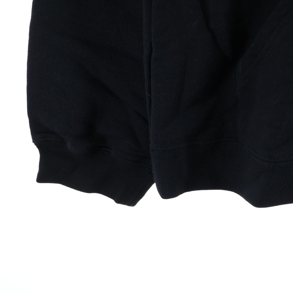 GUCCI(グッチ) 23AW ミラーロゴ スウェット プルオーバーパーカー ブラック 681210 XJDV3