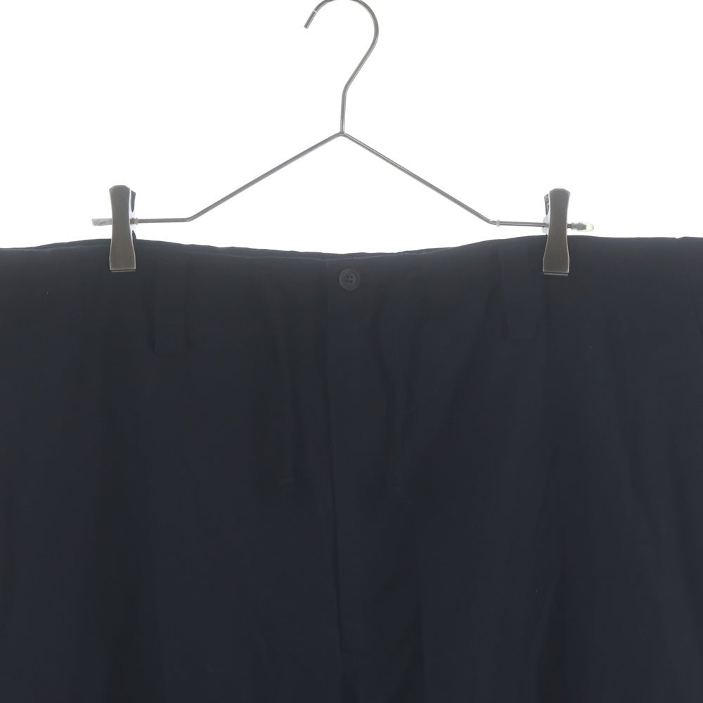 Yohji Yamamoto POUR HOMME(ヨウジヤマモト プールオム) Wool Gabardine Cargo Pants ウールギャバジンカーゴパンツ ブラック HC-P98-019