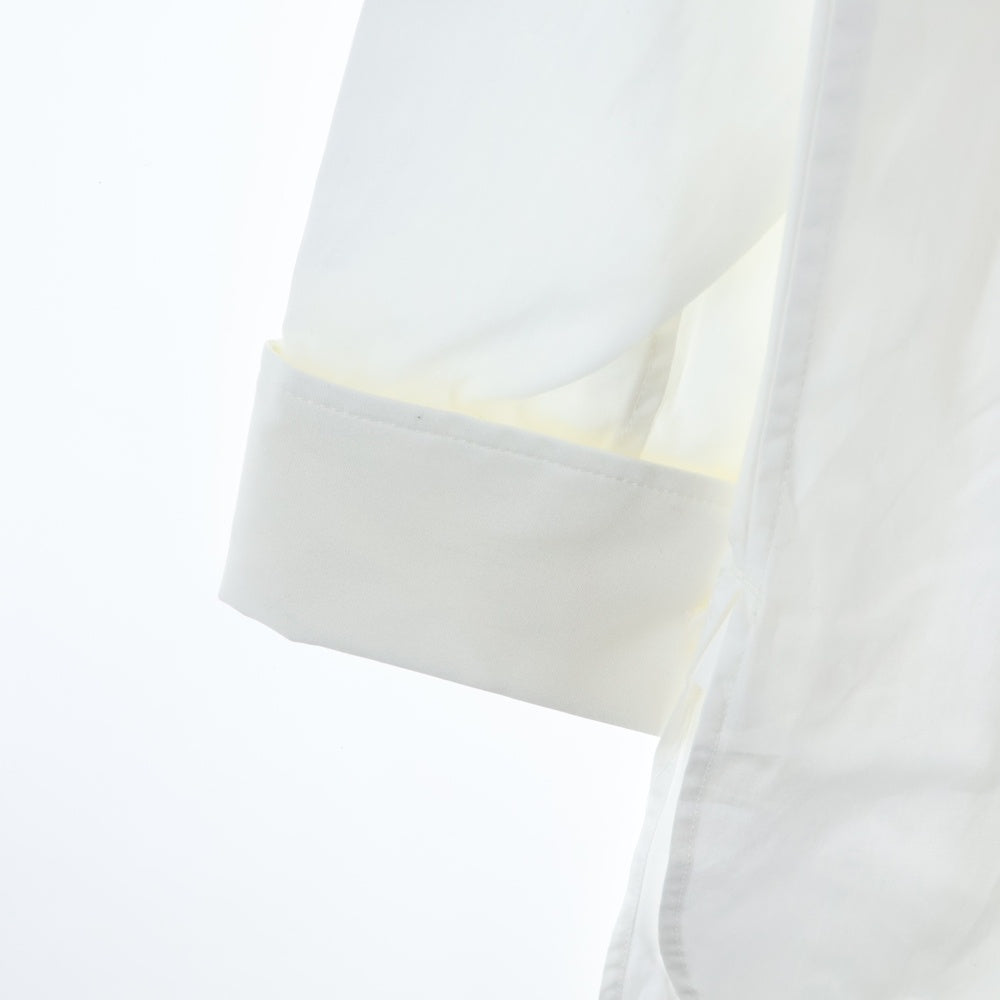 Yohji Yamamoto POUR HOMME(ヨウジヤマモト プールオム) 22AW Frill Shirt フリル長袖シャツ ホワイト HE-B90-095