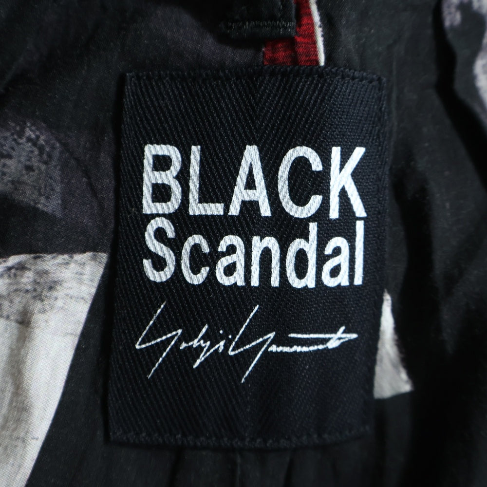 BLACK Scandal Yohji Yamamoto(ブラックスキャンダルヨウジヤマモト) 18SS パッチワークバルーン レーヨンパンツ