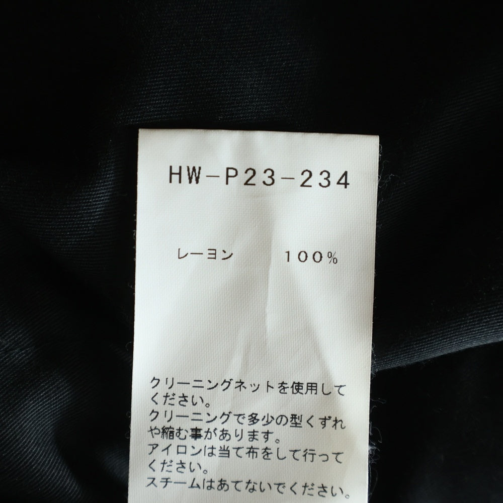 BLACK Scandal Yohji Yamamoto(ブラックスキャンダルヨウジヤマモト) 18SS パッチワークバルーン レーヨンパンツ