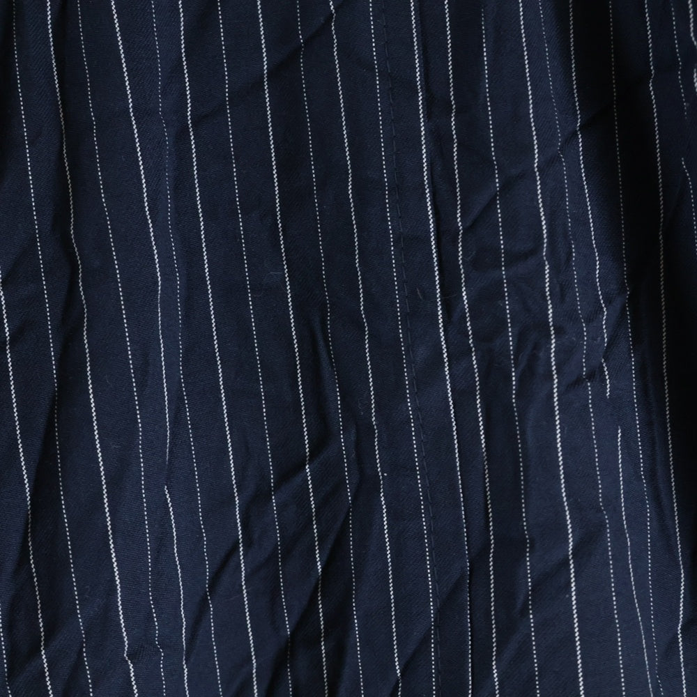 Yohji Yamamoto POUR HOMME(ヨウジヤマモト プールオム) ストライプ サルエルパンツ HO-P78-902 ネイビー