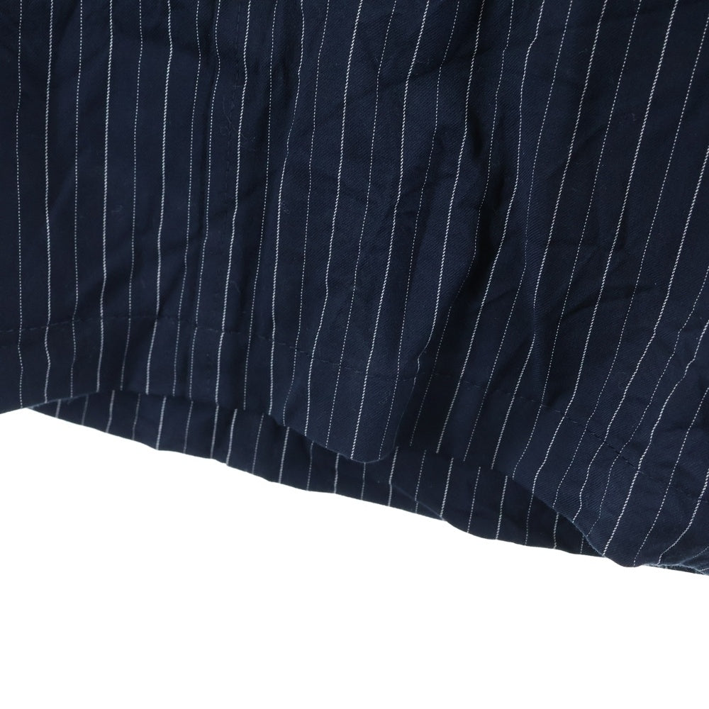Yohji Yamamoto POUR HOMME(ヨウジヤマモト プールオム) ストライプ サルエルパンツ HO-P78-902 ネイビー