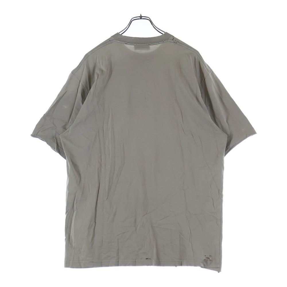 BALENCIAGA(バレンシアガ) BB Pixel Boxy Fit T-shirt BB ピクセル ボクシーフィット Tシャツ カットソー ベージュ 651795 TKVF5