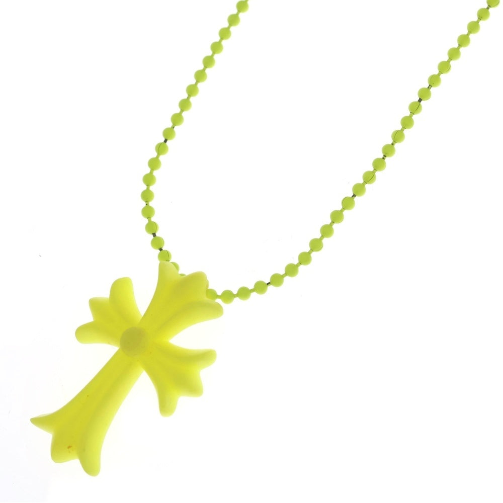 CHROME HEARTS(クロムハーツ) FNO RUBBER CH CRS SML FNO限定スモールCHクロス ラバーネックレス シリコン イエロー