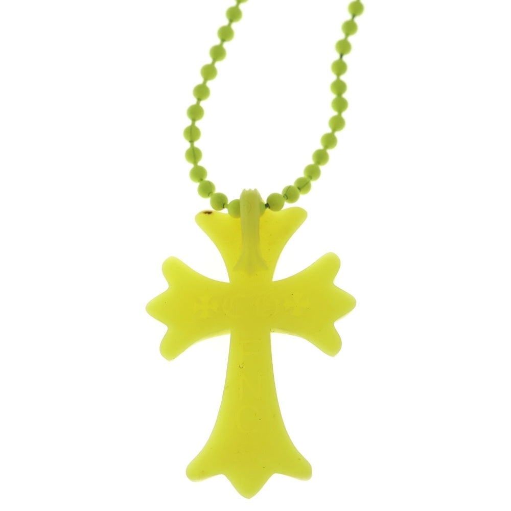 CHROME HEARTS(クロムハーツ) FNO RUBBER CH CRS SML FNO限定スモールCHクロス ラバーネックレス シリコン イエロー