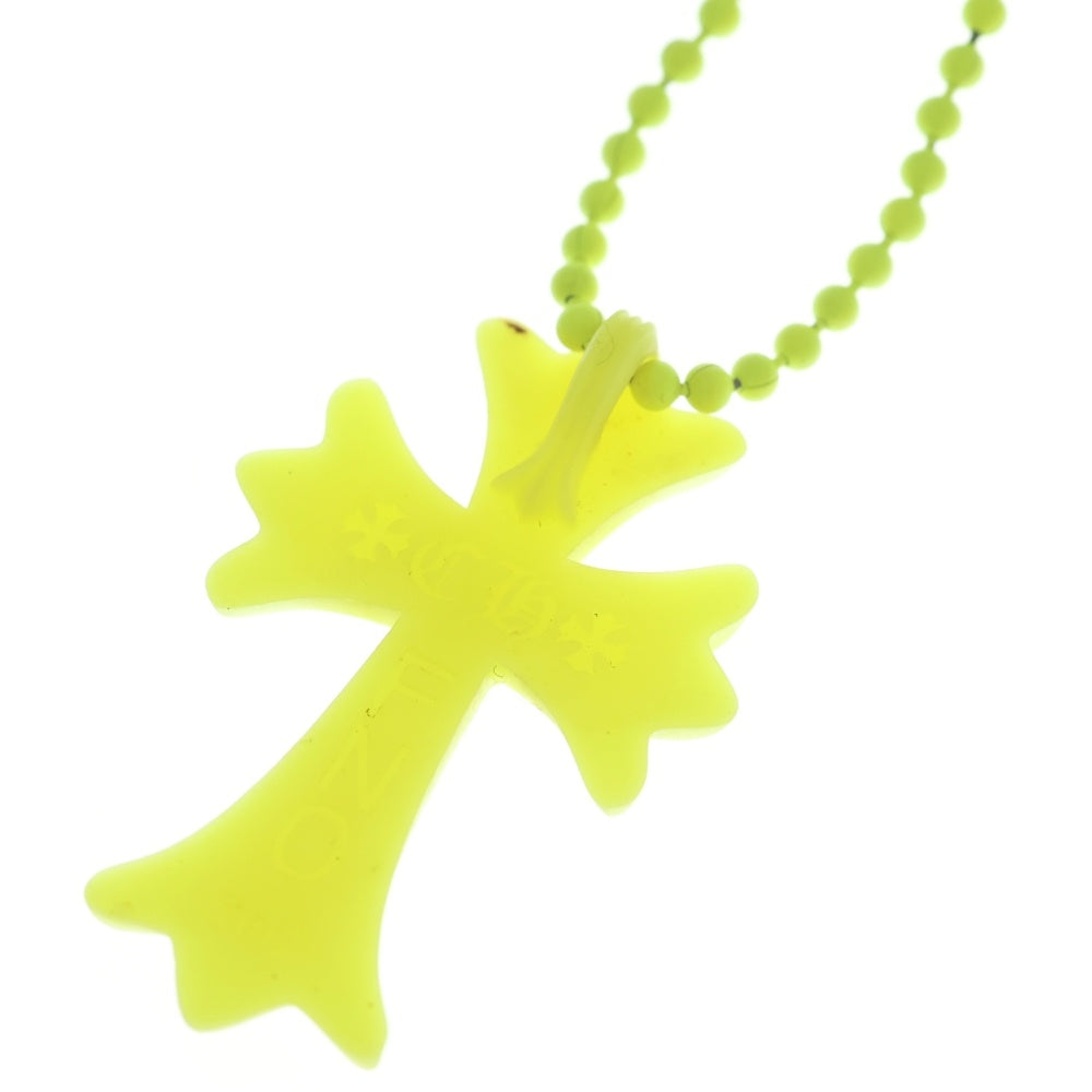 CHROME HEARTS(クロムハーツ) FNO RUBBER CH CRS SML FNO限定スモールCHクロス ラバーネックレス シリコン イエロー