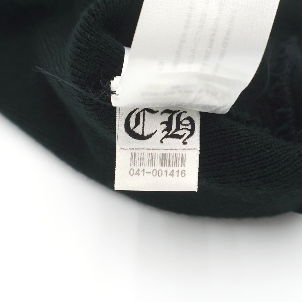 CHROME HEARTS(クロムハーツ) ×MATTY BOY PPO WOOL WATCH CAP マッティボーイ チョンパー刺繍ニットキャップ ビーニー ニット帽 ブラック