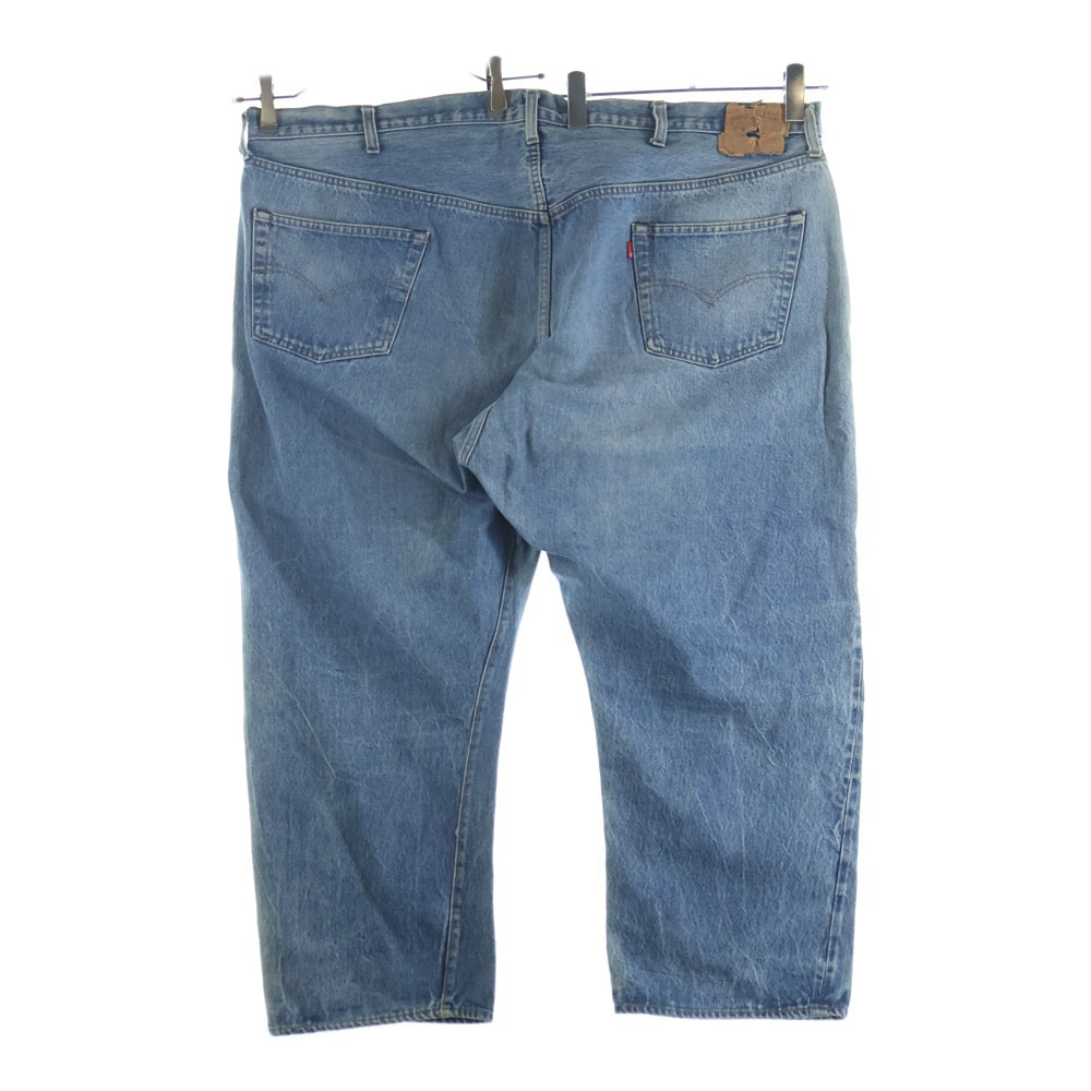 Levi's(リーバイス) 80s Vintage 3501-0117 ボタン裏刻印 524 ハチマル ブランクタグ 収縮率10% 赤耳 デニム パンツ インディゴ