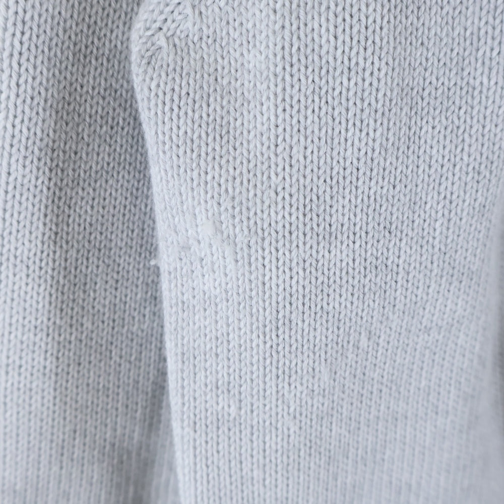 DIOR(ディオール) 21AW オブリーク ディオールオム コットンニット グレー 113M628AT187