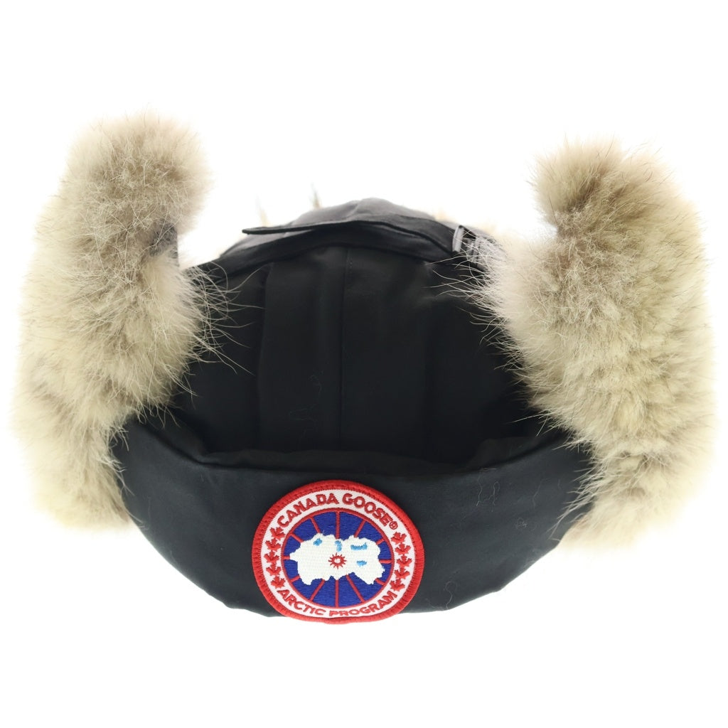 CANADA GOOSE(カナダグース) Aviator Hat アビエイターハット フライトキャップ 帽子 ブラック 5187M