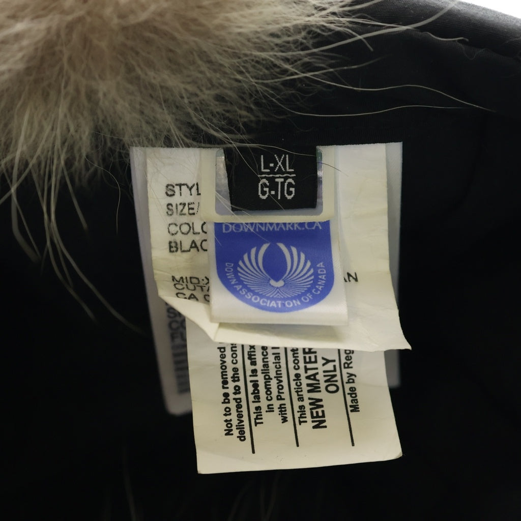 CANADA GOOSE(カナダグース) Aviator Hat アビエイターハット フライトキャップ 帽子 ブラック 5187M