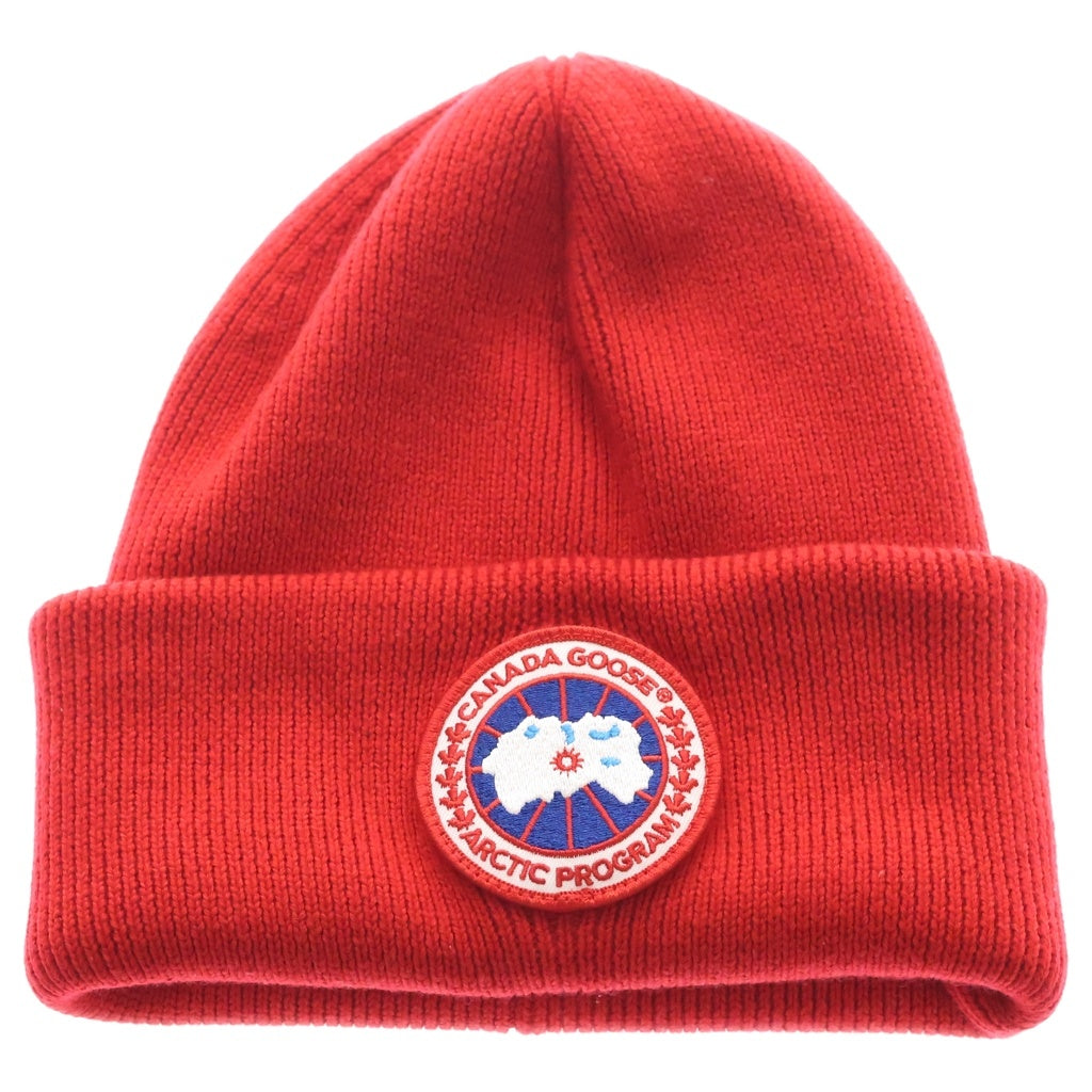 CANADA GOOSE(カナダグース) アークティック ニットキャップ ビーニー レッド 6936M