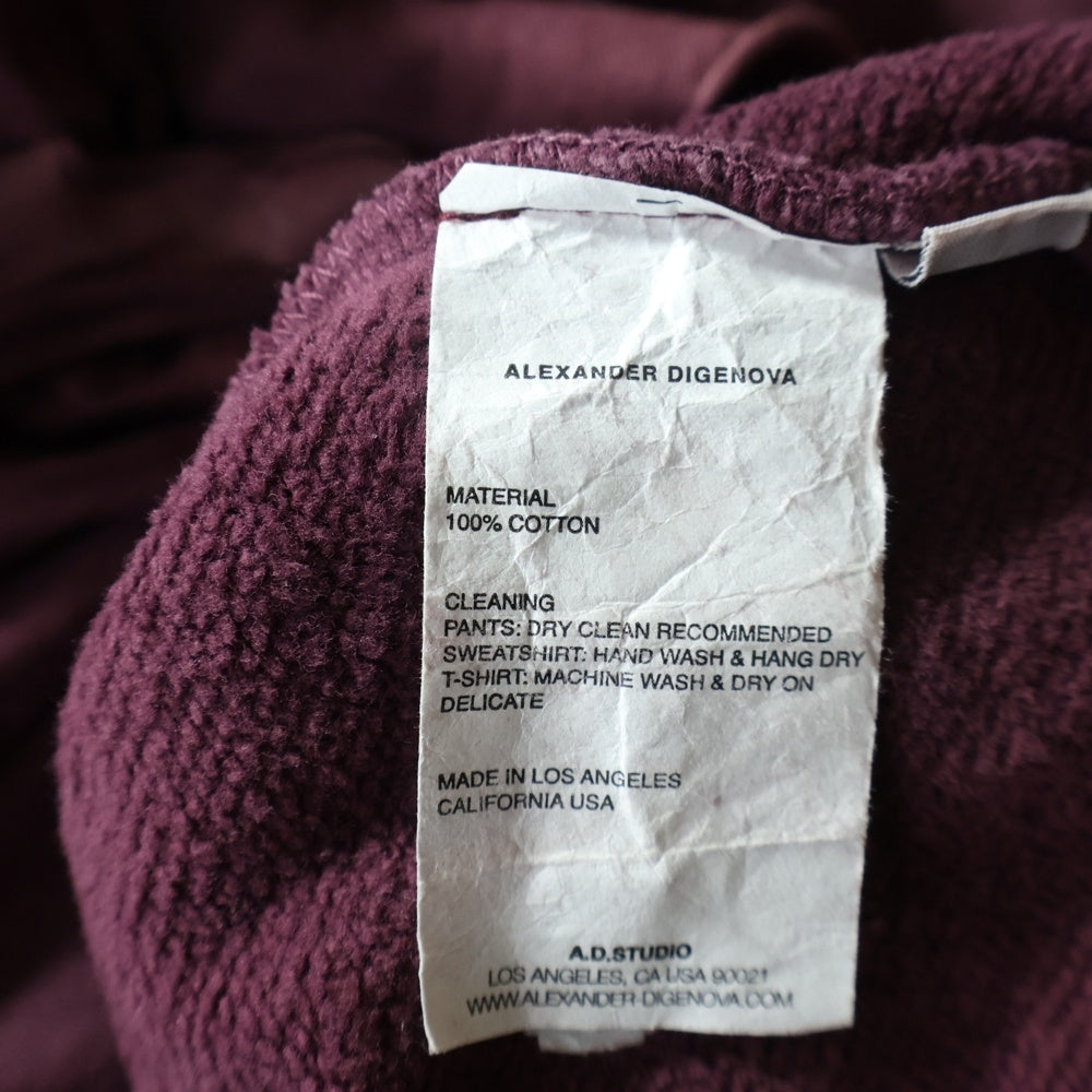 ALEXANDER DIGENOVA(アレキサンダーディジェノバ) A NEW WORLD HOODIE
