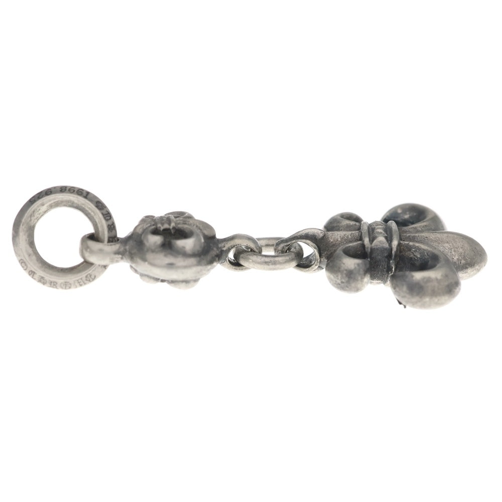 CHROME HEARTS(クロムハーツ) 1BALL BS FLEUR 1ボールBSフレアチャーム シルバーネックレストップ
