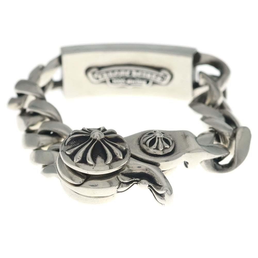 CHROME HEARTS(クロムハーツ) ID DAGGER CLP ダガーIDクラシックリンク クリップブレスレット 8LINK シルバー