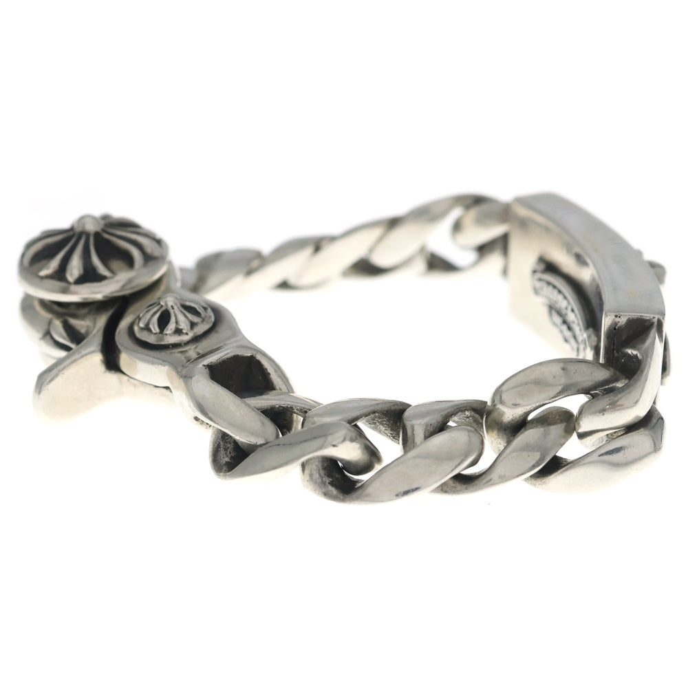 CHROME HEARTS(クロムハーツ) ID DAGGER CLP ダガーIDクラシックリンク クリップブレスレット 8LINK シルバー