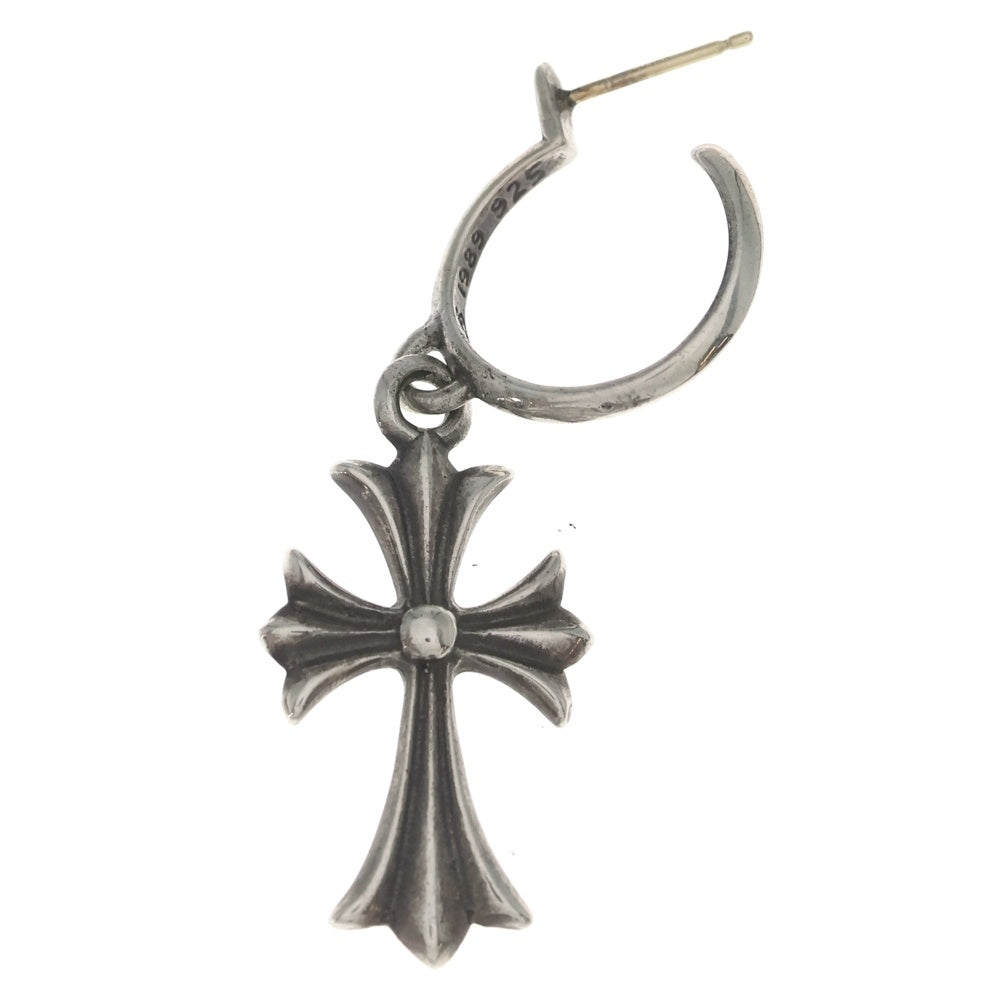 CHROME HEARTS(クロムハーツ) TINY CH CROSS タイニーCHクロス フープピアス シルバー BCA115