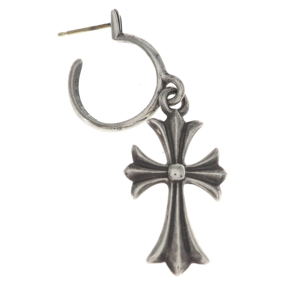 CHROME HEARTS(クロムハーツ) TINY CH CROSS タイニーCHクロス フープピアス シルバー BCA115