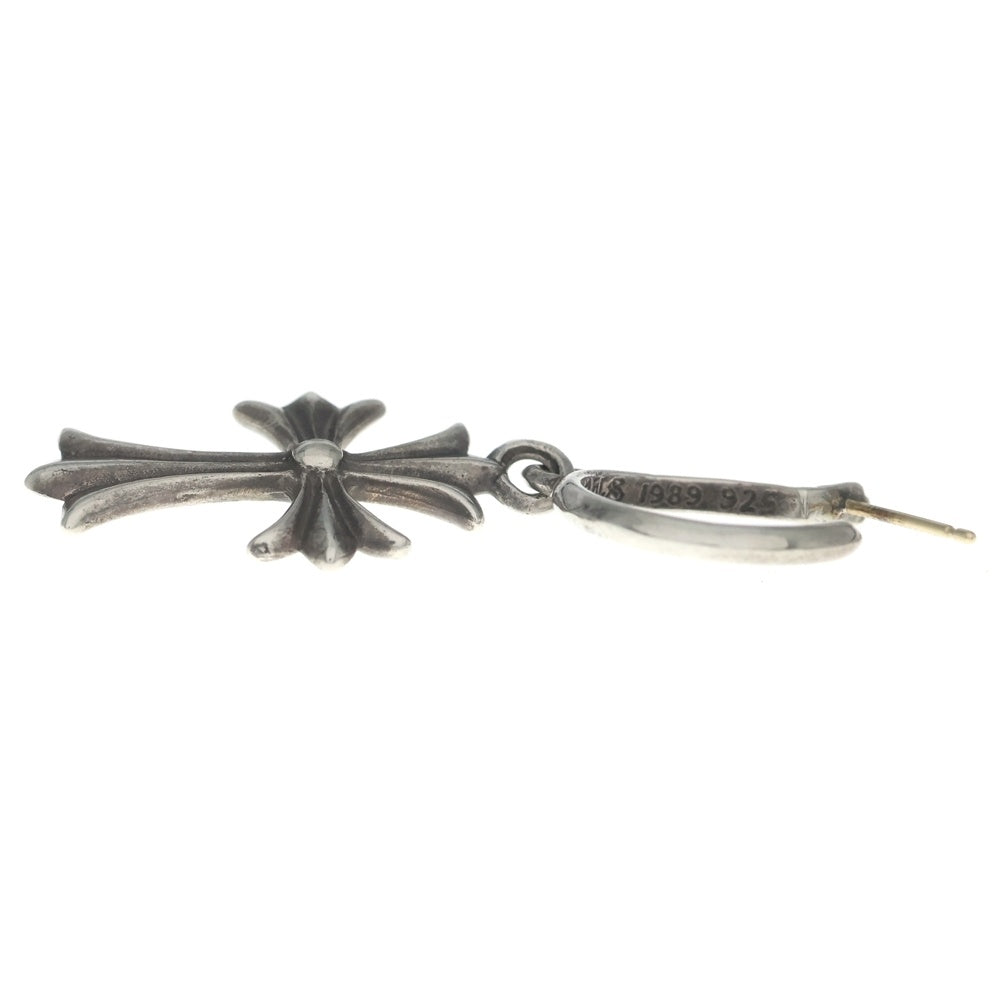 CHROME HEARTS(クロムハーツ) TINY CH CROSS タイニーCHクロス フープピアス シルバー BCA115