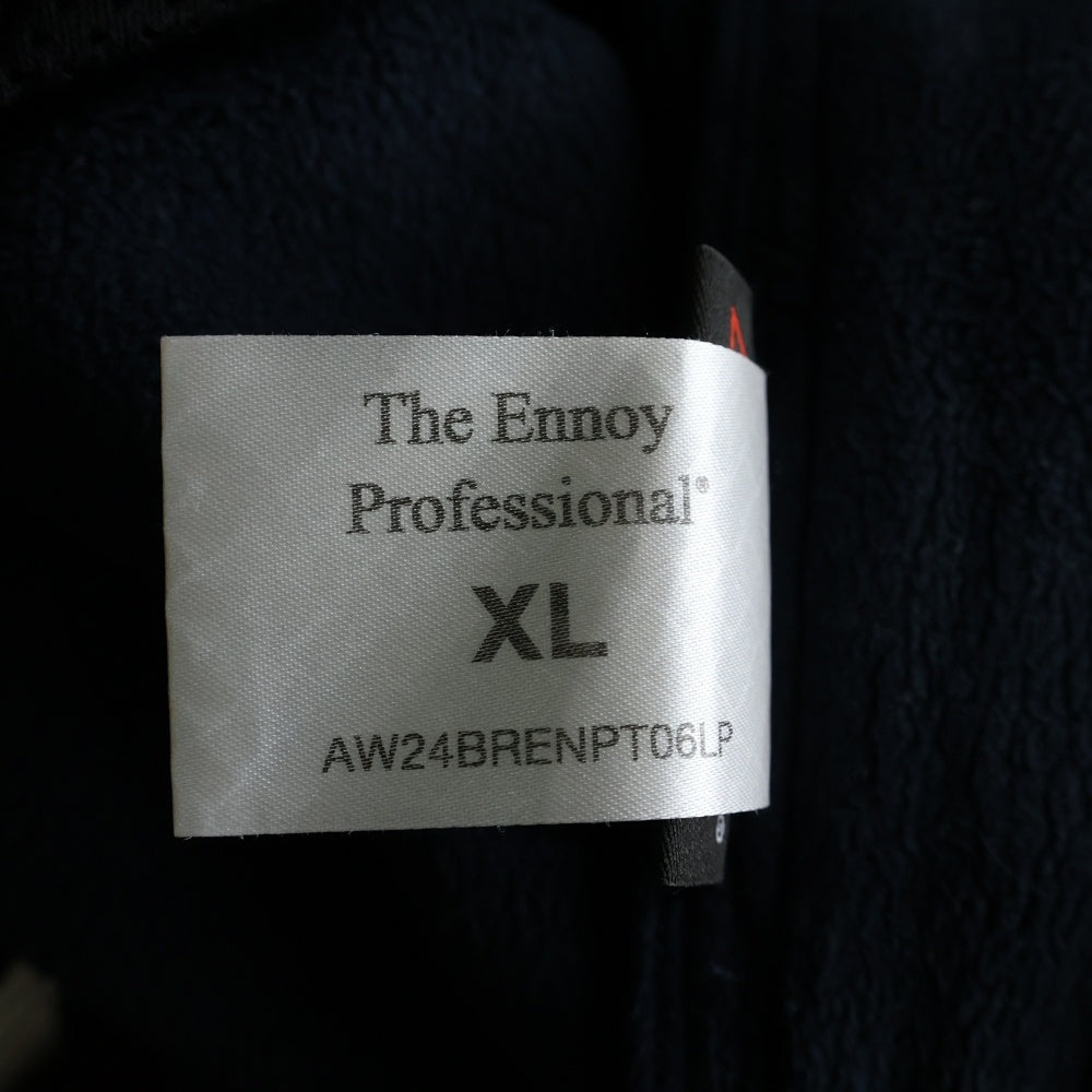 The Ennoy Professional(エンノイプロフェッショナル) 24AW Polartec Pants ポーラテック パンツ ブラック AW24BRENPT06LP