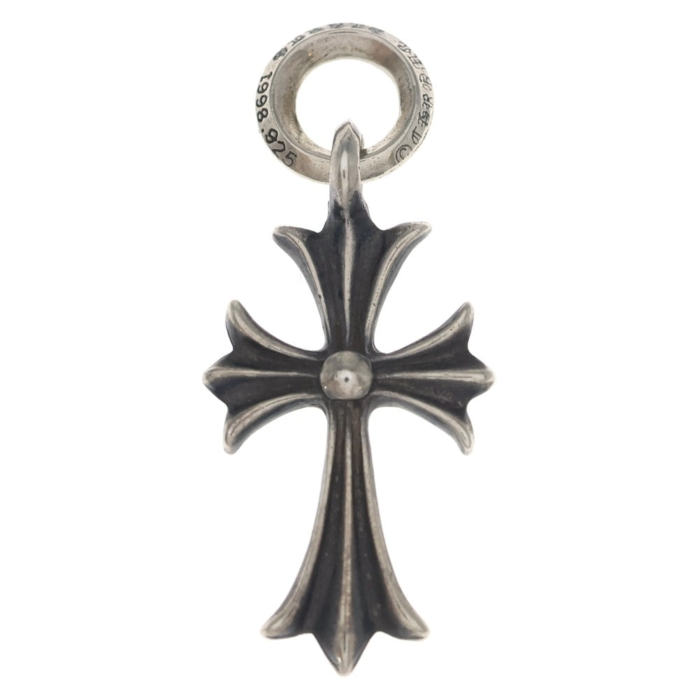 CHROME HEARTS(クロムハーツ) TINY CH CROSS タイニーCHクロス チャーム ネックレストップ シルバー BCA382