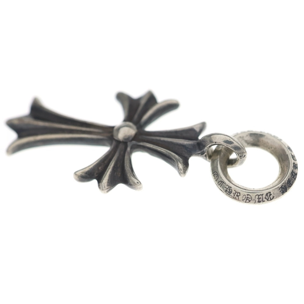 CHROME HEARTS(クロムハーツ) TINY CH CROSS タイニーCHクロス チャーム ネックレストップ シルバー BCA382