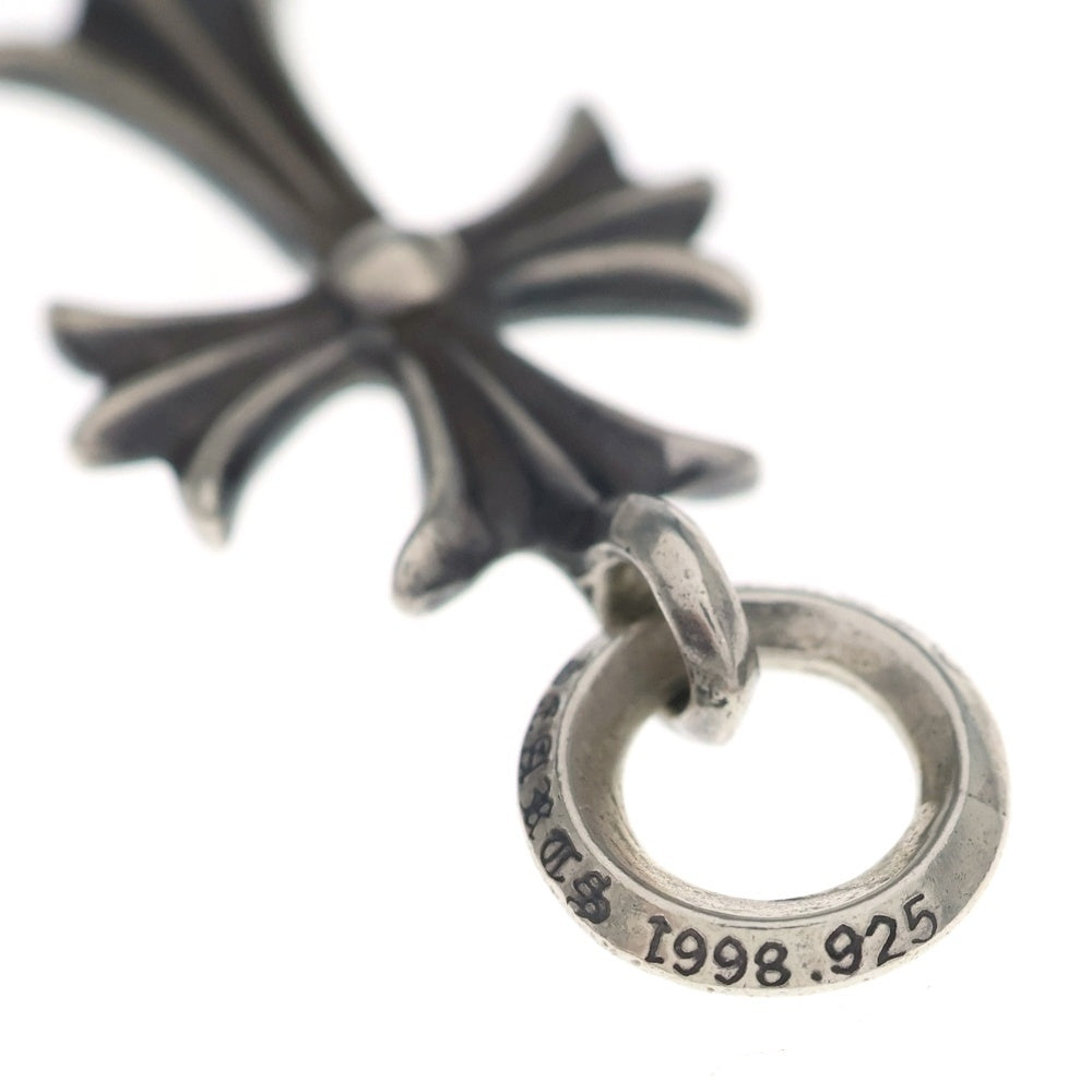 CHROME HEARTS(クロムハーツ) TINY CH CROSS タイニーCHクロス チャーム ネックレストップ シルバー BCA382