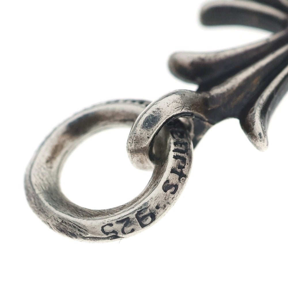 CHROME HEARTS(クロムハーツ) TINY CH CROSS タイニーCHクロス チャーム ネックレストップ シルバー BCA382