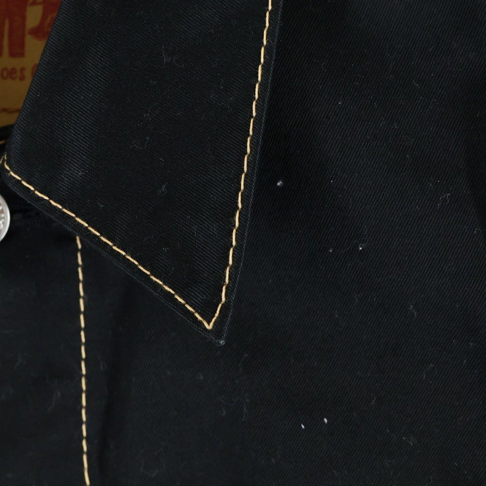 Levi's(リーバイス) ×JUNYA WATANABE COMME des GARCONS MAN ジュンヤワタナベ コムデギャルソンマン トラッカージャケット ステッチデニムジャケット ブラック SIーJ501